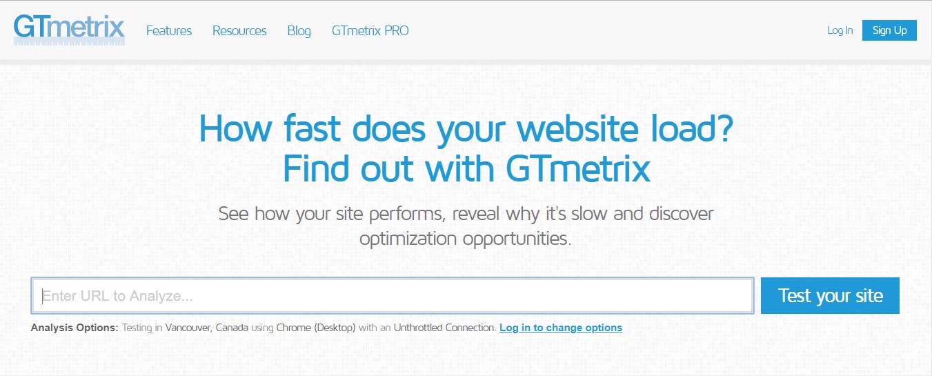 GTMetrix