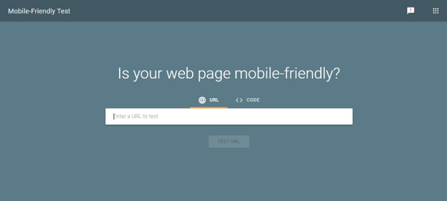 Google Mobile Friendly Test