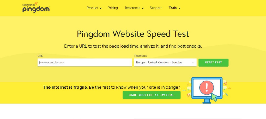 Pingdom Tool