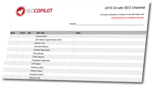 On-Site SEO Checklist