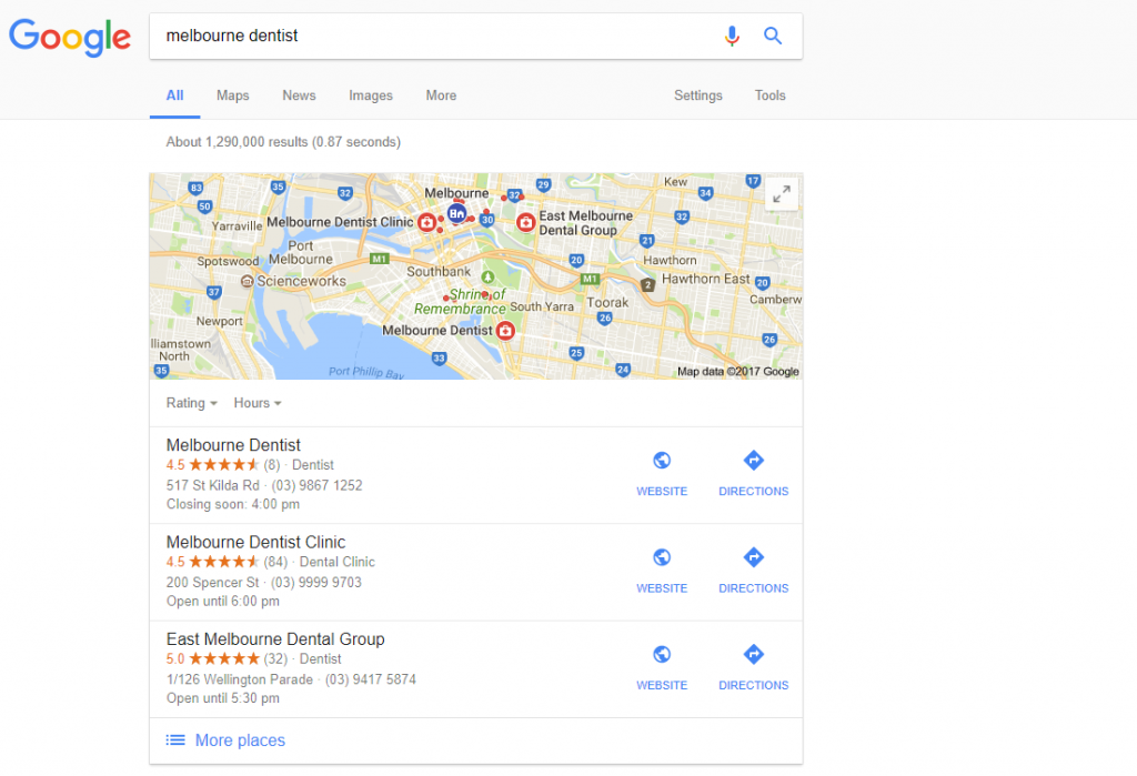 google location knowledge graph